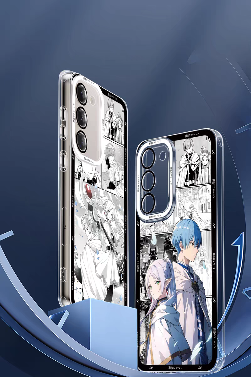 Japanese Anime FRIEREN | Frieren & Himmel 8 Styles - Phone Case Samsung Galaxy S26 S25 S24 S23 S22 S21 FE Ultra Edge