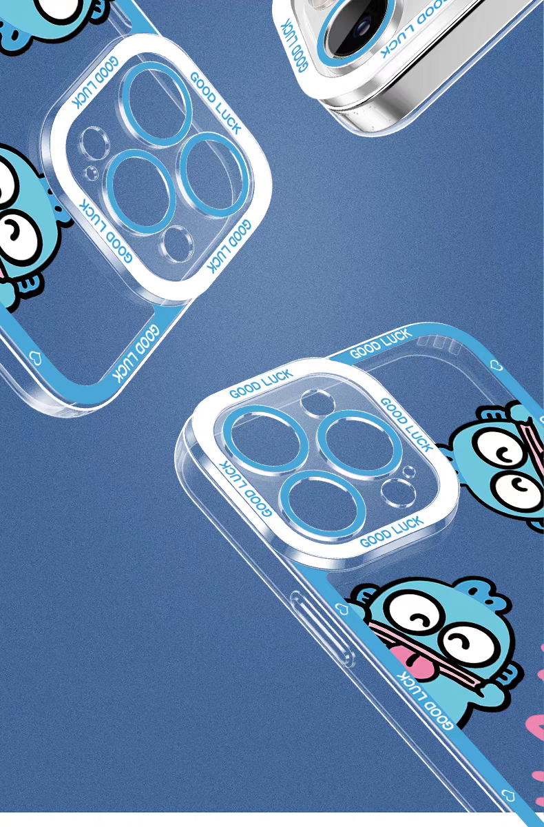 Japan Cartoon Hangyodon | Happy Fun Daily 8 Styles - iPhone Case PLUS SE2 XS XR X 11 12 13 14 15 16 16e 17 17e Pro Promax 12mini 13mini