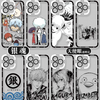 Japanese Anime Gintama Anime and Drawing Version | Part1 8 Styles Sakata Gintoki Kagura Elizabeth - iPhone Case PLUS SE2 XS XR X 11 12 13 14 15 16 16e 17 17e Pro Promax 12mini 13mini