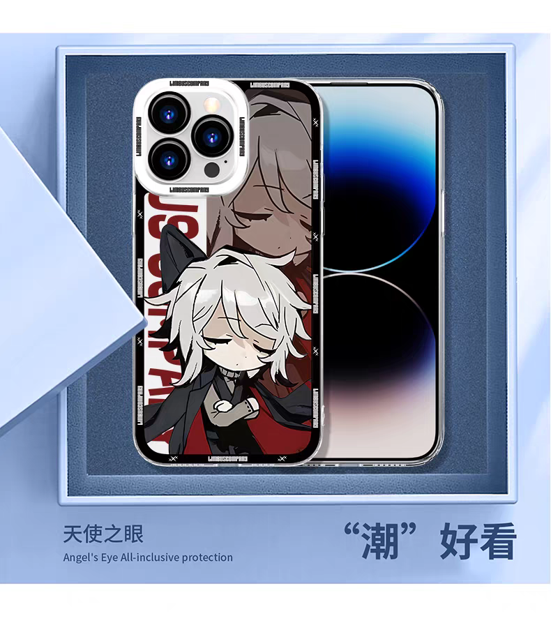 Game Character Limbus Company | Outis Faust Gregor Hong Lu Yi Sang Rodion Meursault Don Quixote - iPhone Case PLUS SE2 XS XR X 11 12 13 14 15 16 16e 17 17e Pro Promax 12mini 13mini