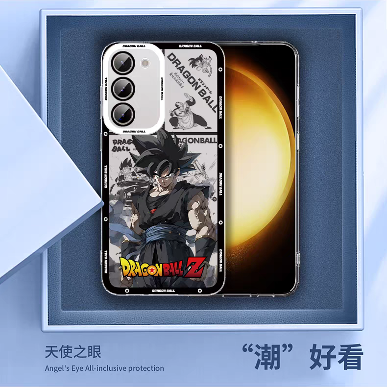 Japanese Anime Dragon Ball | Piccolo Kid Buu Beerus Trunks Super Saiyan Black Vegito Goku- Phone Case Samsung Galaxy S26 S25 S24 S23 S22 S21 FE Ultra
