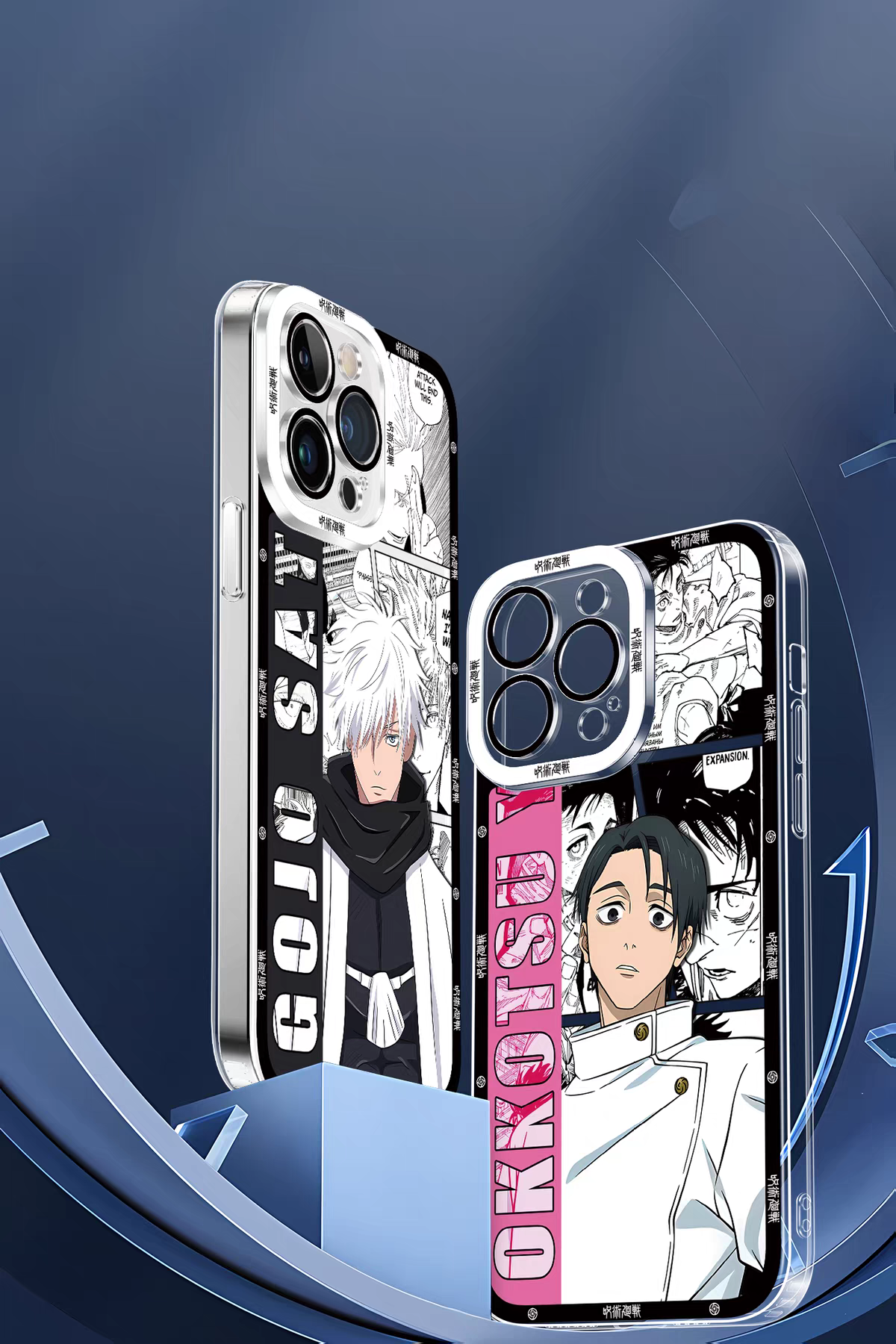 เคสไอโฟน Jujutsu Kaisen สไตล์มังงะ | Kugisaki Nobara, Higuruma Hiromi, Hakari Kinji, Zenin Maki 4 สไตล์ - สำหรับ iPhone SE2 XS XR X 11 12 13 14 15 16 16e 17 17e Pro Promax 12mini 13mini