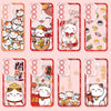 Japan Style Simple Cute Lucky Cat Style | Fortune Cat Part2 8 Styles - Phone Case Samsung Galaxy S26 S25 S24 S23 S22 S21 FE Ultra Edge