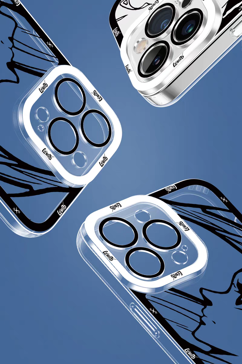 Japanese Anime Kimetsu no Yaiba Demon Slayer White & Black Draft Style | Tanjiro Zenitsu Giyuu Tomioka Rengoku Kyoujurou Nezuko Inosuke Mitsuri Kocho Shinobu -  iPhone Case PLUS SE2 XS XR X 11 12 13 14 15 16 16e 17 17e Pro Promax 12mini 13mini