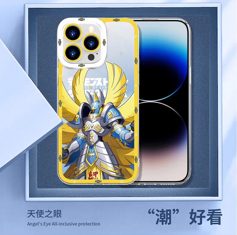 Japanese Cartoon Digimon Adventure Digital Monster Digimonstory Cybersleuth Version | Part 2 8 Styles - iPhone Case PLUS SE2 XS XR X 11 12 13 14 15 16 16e 17 17e Pro Promax 12mini 13mini