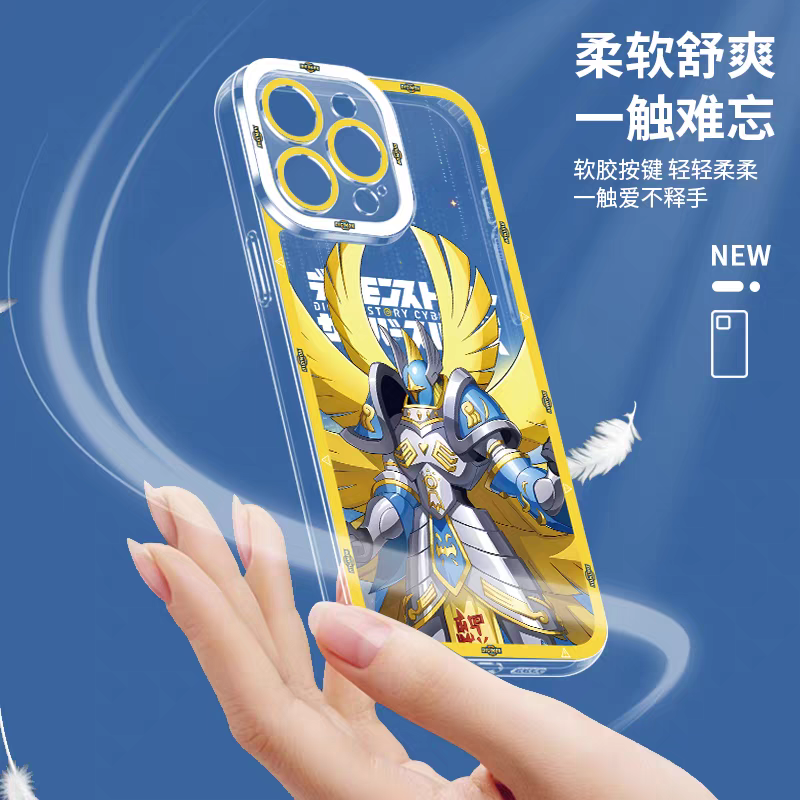 Japanese Cartoon Digimon Adventure Digital Monster Digimonstory Cybersleuth Version | Part 2 8 Styles - iPhone Case PLUS SE2 XS XR X 11 12 13 14 15 16 16e 17 17e Pro Promax 12mini 13mini