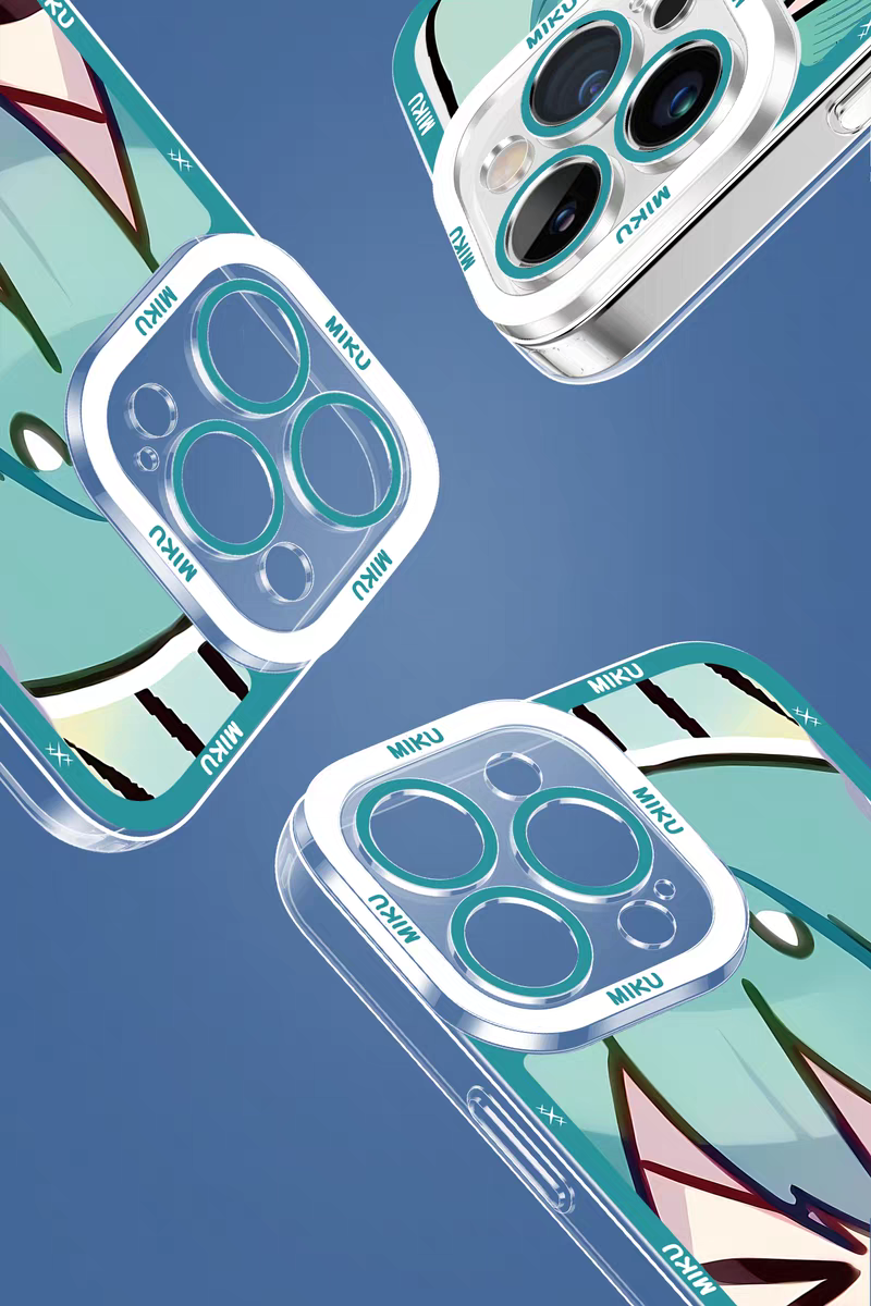 Japan Characters Miku Cute Drawing Version | 8 Styles - iPhone Case PLUS SE2 XS XR X 11 12 13 14 15 16 16e 17 17e Pro Promax 12mini 13mini