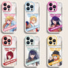 Japanese Cartoon Oshi no Ko Silicone Case | Colour Version 6 Styles - iPhone Case PLUS SE2 XS XR X 11 12 13 14 15 16 16e 17 17e Pro Promax 12mini 13mini