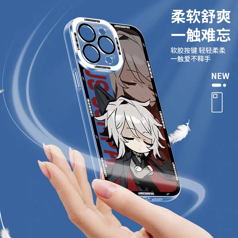 Game Character Limbus Company | Outis Faust Gregor Hong Lu Yi Sang Rodion Meursault Don Quixote - iPhone Case PLUS SE2 XS XR X 11 12 13 14 15 16 16e 17 17e Pro Promax 12mini 13mini