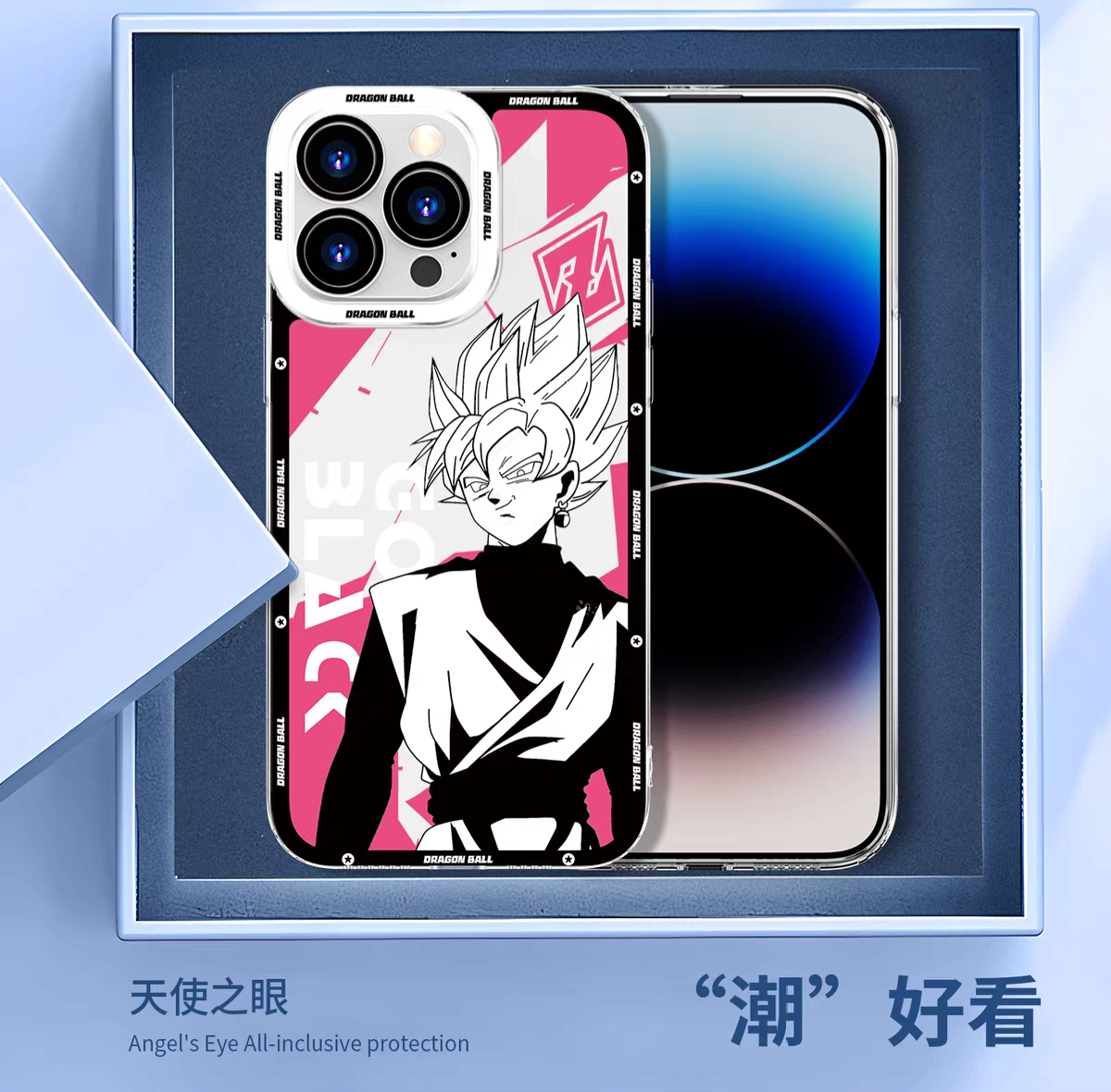 Black Goku | iPhone Case | iPhone 17e | back view