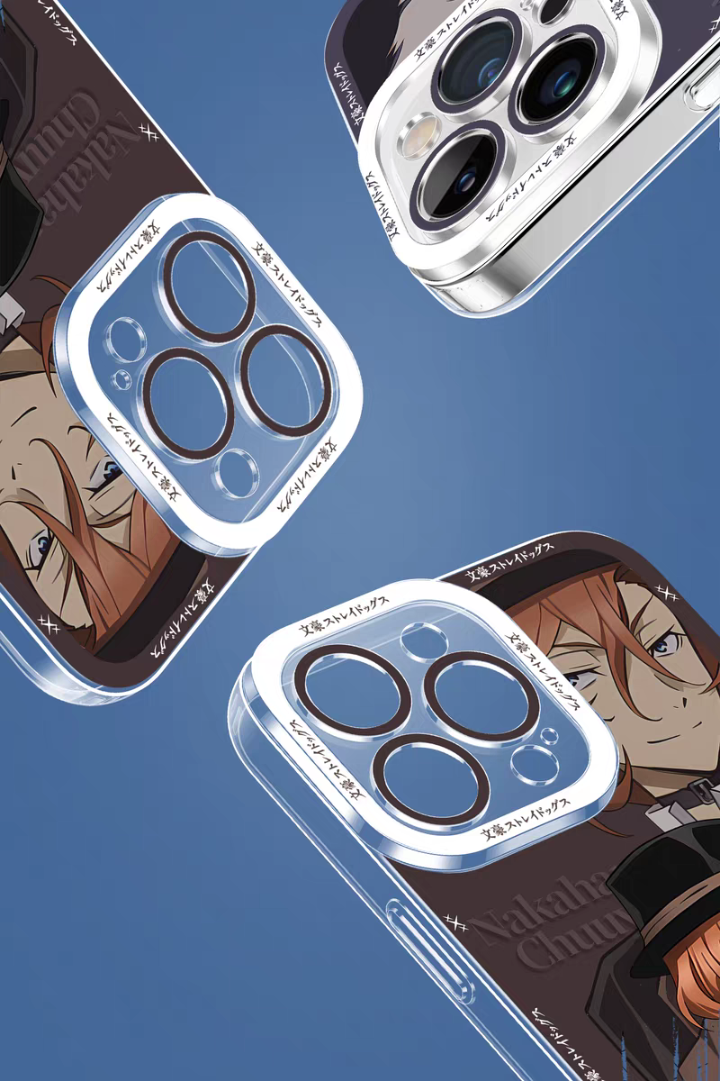 Japanese Anime Bungo Stray Dogs | Chuuya Osamu Rampo Ryūnosuke Atsushi Kyouka Doppo Yosano - iPhone Case PLUS SE2 XS XR X 11 12 13 14 15 16 16e 17 17e Pro Promax 12mini 13mini