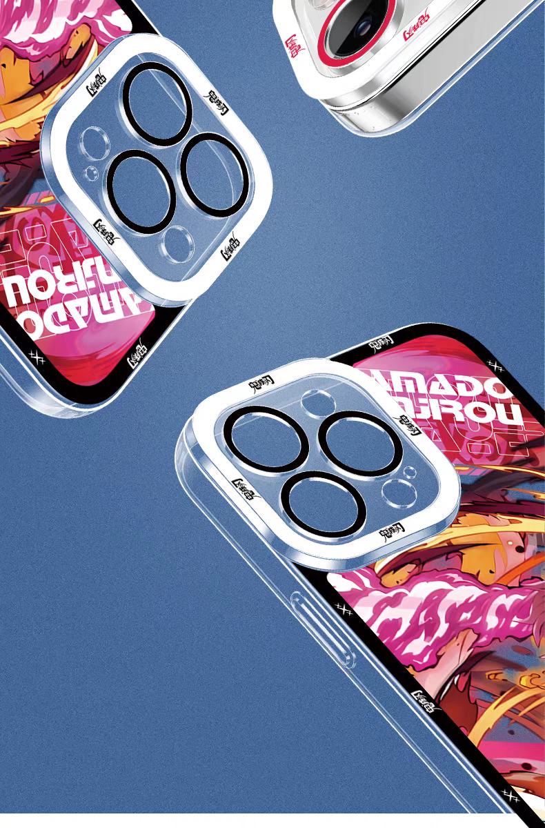 Japanese Anime Kimetsu no Yaiba Demon Slayer Anime Fighting Style Version 2 | Gyoumei Mitsuri Obanai Uzui Tengen Shinobu Kanao - iPhone Case PLUS SE2 XS XR X 11 12 13 14 15 16 16e 17 17e Pro Promax 12mini 13mini