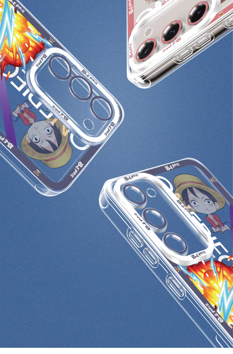 Japanese Cartoon One Piece Fighting Version | Tony Tony Chopper with Marine - Phone Case Samsung Galaxy S26 S25 S24 S23 S22 S21 FE Ultra Edge