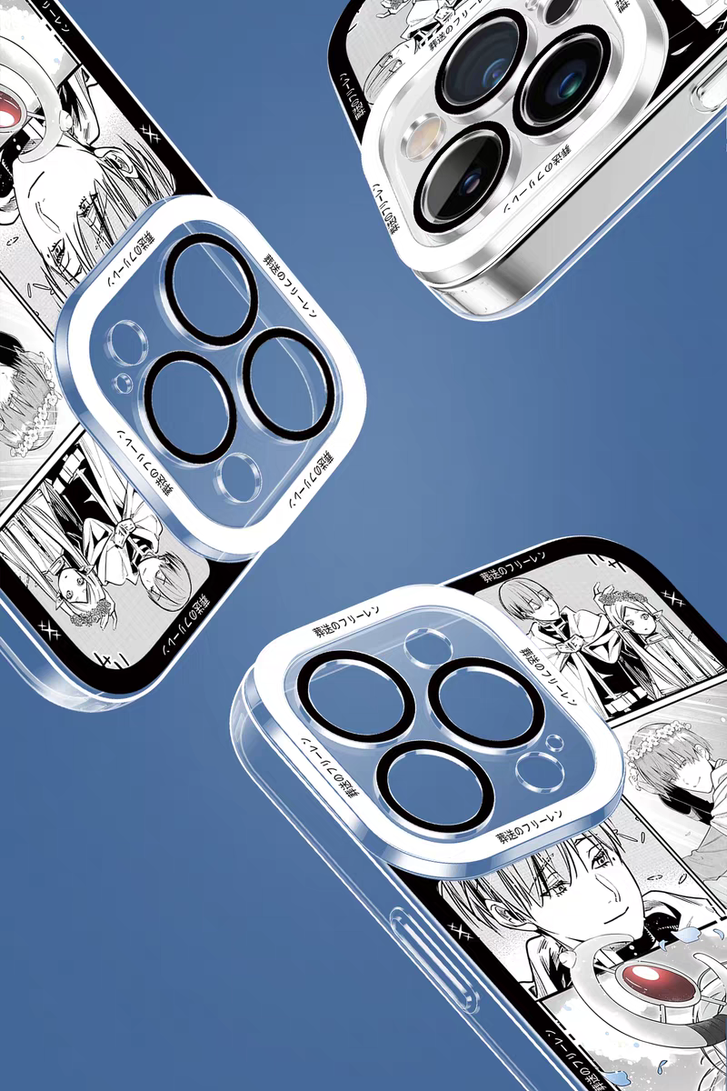 Japanese Anime FRIEREN | Frieren & Himmel 8 Styles - iPhone Case PLUS SE2 XS XR X 11 12 13 14 15 16 16e 17 17e Pro Promax 12mini 13mini