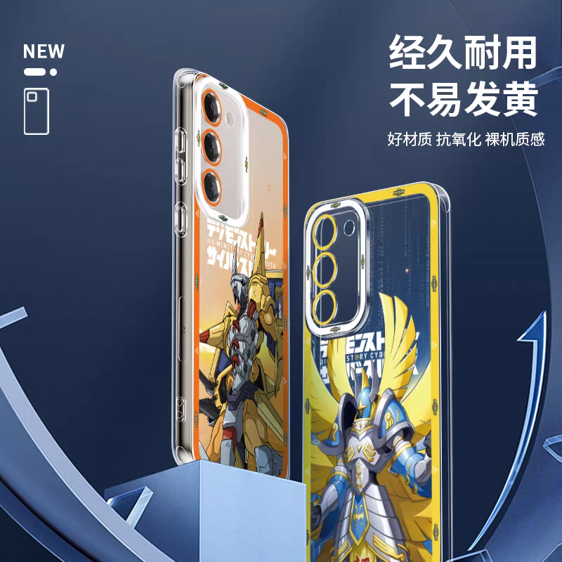 Japanese Cartoon Digimon Adventure Digital Monster Digimonstory Cybersleuth Version | Part 2 8 Styles - Phone Case Samsung Galaxy S26 S25 S24 S23 S22 S21 FE Ultra Edge