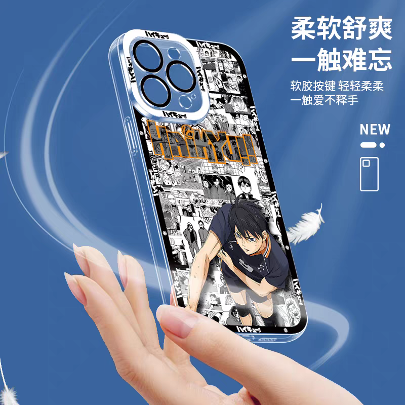 Japanese Anime Haikyu!! Comic with Anime Style | Akashi Atsumu Osamu Kenma Bokuto - iPhone Case PLUS SE2 XS XR X 11 12 13 14 15 16 16e 17 17e Pro Promax 12mini 13mini