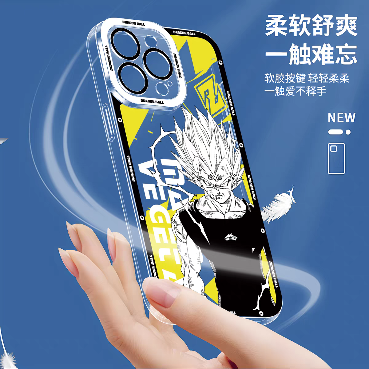 Black Goku | iPhone Case | iPhone 17 Pro | angle view