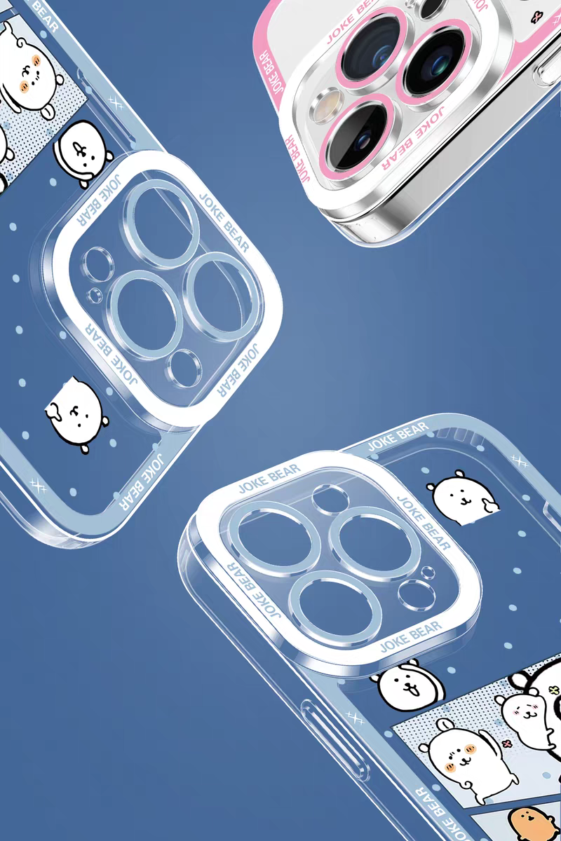 เคสไอโฟน ลายการ์ตูนญี่ปุ่น น้องหมีโจ๊กเกอร์ | เต็มจอ 7 สไตล์ - สำหรับ SE2 XS XR X 11 12 13 14 15 16 16e 17 17e Pro Promax 12mini 13mini
