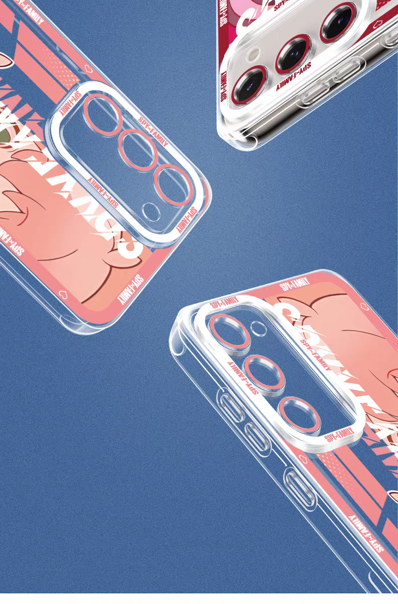 apan Cartoon SPY Family | Cute & Anime Style 6 Styles - Phone Case Samsung Galaxy S26 S25 S24 S23 S22 S21 FE Ultra Edge
