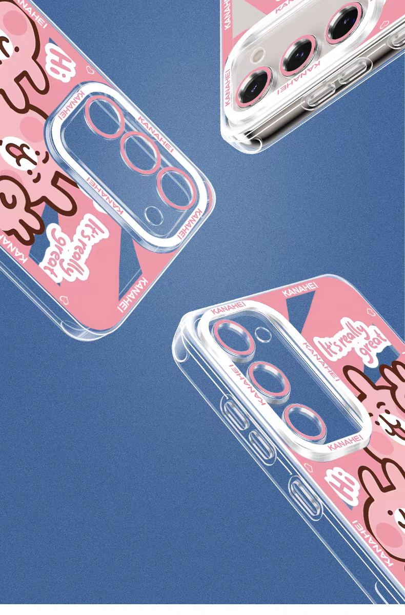 Japanese Cartoon Kanahei | Cow Milk & Coffee - Phone Case Samsung Galaxy S26 S25 S24 S23 S22 S21 FE Ultra Edge