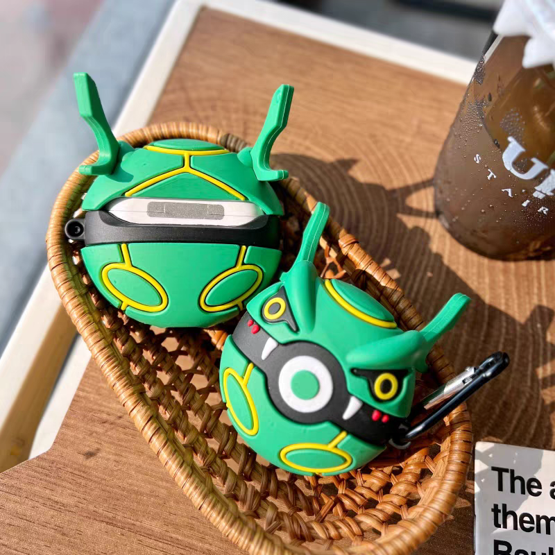 Japan Cartoon Pokemon Anime | Mewtwo Bulbasaur Growlithe Jigglypuff Pokemon Ball Snoriax Lucario Garchomp Rayquaza - AirPods AirPodsPro AirPods3 AirPods4 Case