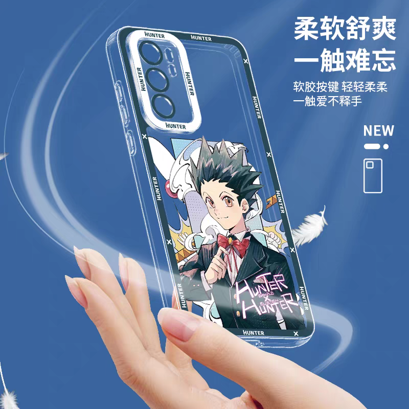 Japanese Anime Hunter X Hunter Formal Dress Version | Killua Gon Hisoka Morow Leorio Kurapika Chrollo Sharunaaku Irumi Feitan 9 Styles - Phone Case Samsung Galaxy S26 S25 S24 S23 S22 S21 FE Ultra Edge