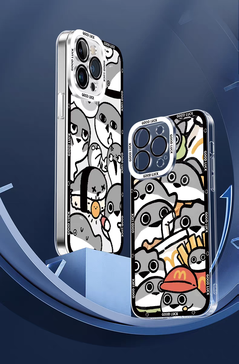 Japan Style Cute Animals Style | Funny Sacabanbaspis Fish Part2 8 Styles - iPhone Case PLUS SE2 XS XR X 11 12 13 14 15 16 16e 17 17e Pro Promax 12mini 13mini