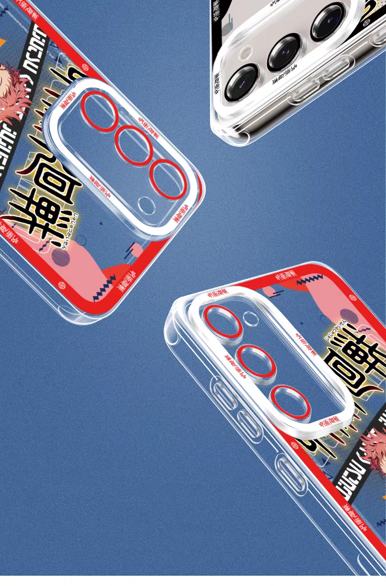 Japanese Anime Jujutsu Kaisen Fashion Cool Version | Yuji Megumi Satoru Ryomen Sukuna Yuta Geto Nanami Toji - Phone Case Samsung Galaxy S26 S25 S24 S23 S22 S21 FE Ultra Edge