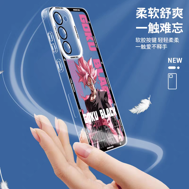 Japanese Anime Dragon Ball | Piccolo Kid Buu Beerus Trunks Super Saiyan Black Vegito Goku- Phone Case Samsung Galaxy S26 S25 S24 S23 S22 S21 FE Ultra