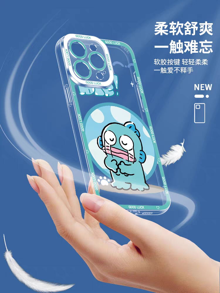 Japan Cartoon Hangyodon | Part2 8 Styles - iPhone Case PLUS SE2 XS XR X 11 12 13 14 15 16 16e 17 17e Pro Promax 12mini 13mini