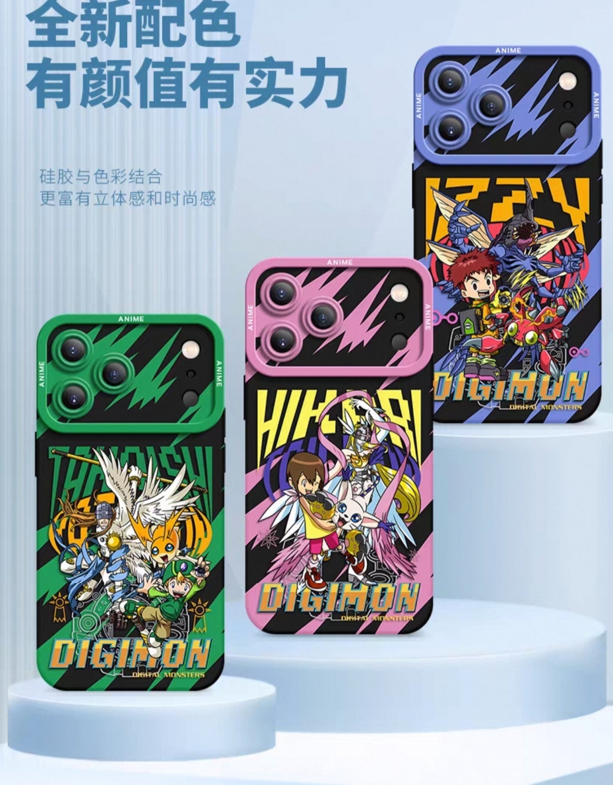 Japanese Cartoon Digimon Adventure Digital Monster Silicone Case | 1st Generation 8 Characters with Digimon - iPhone Case 6 7 8 PLUS SE2 XS XR X 11 12 13 14 15 16 16e 17 Pro Promax 12mini 13mini