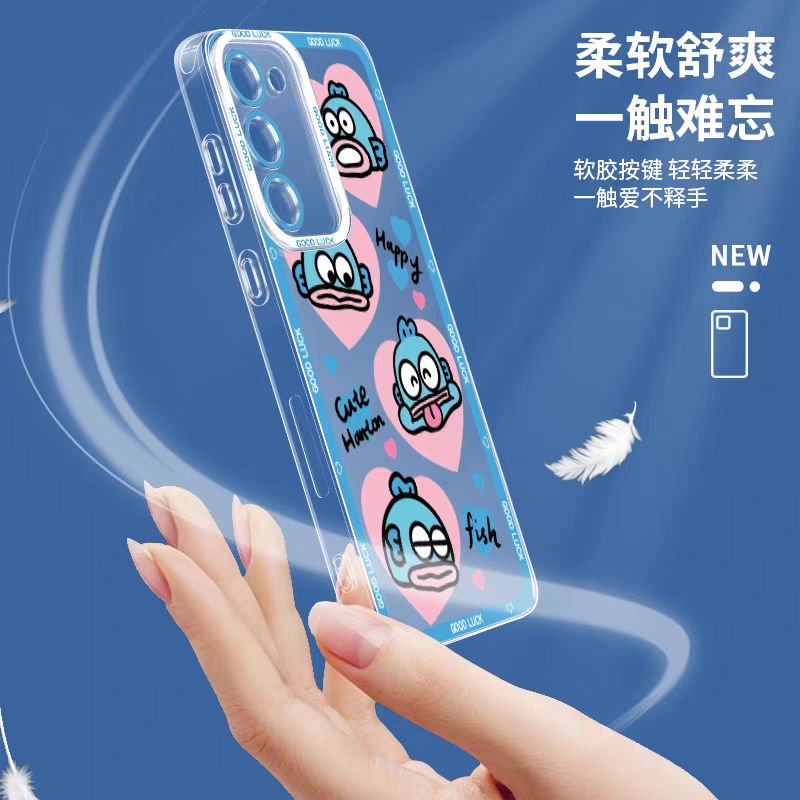 Japan Cartoon Hangyodon | Happy Fun Daily 8 Styles - Phone Case Samsung Galaxy S26 S25 S24 S23 S22 S21 FE Ultra Edge
