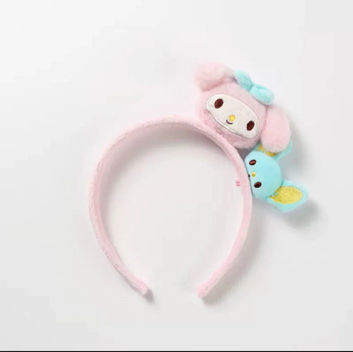 Sanrio Hello Kitty My Melody Kuromi Cinnamoroll with friends Plush Head Headband and Hair Accessory Outfits KawaiiGiftLand