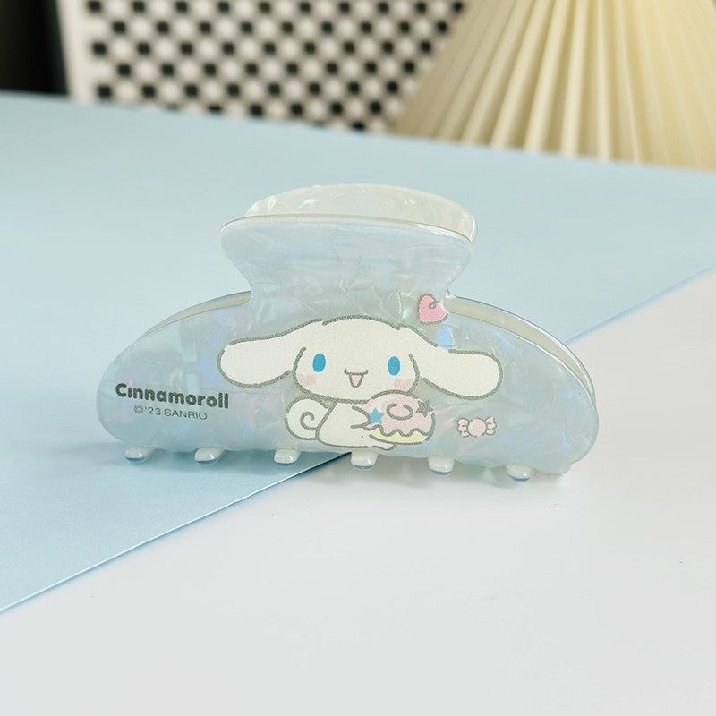 Cinnamoroll Acetate Medium Claw Clip 8.5cm