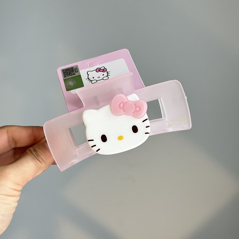 Hello Kitty Acrylic Acetate Medium Claw Clip 10.5cm