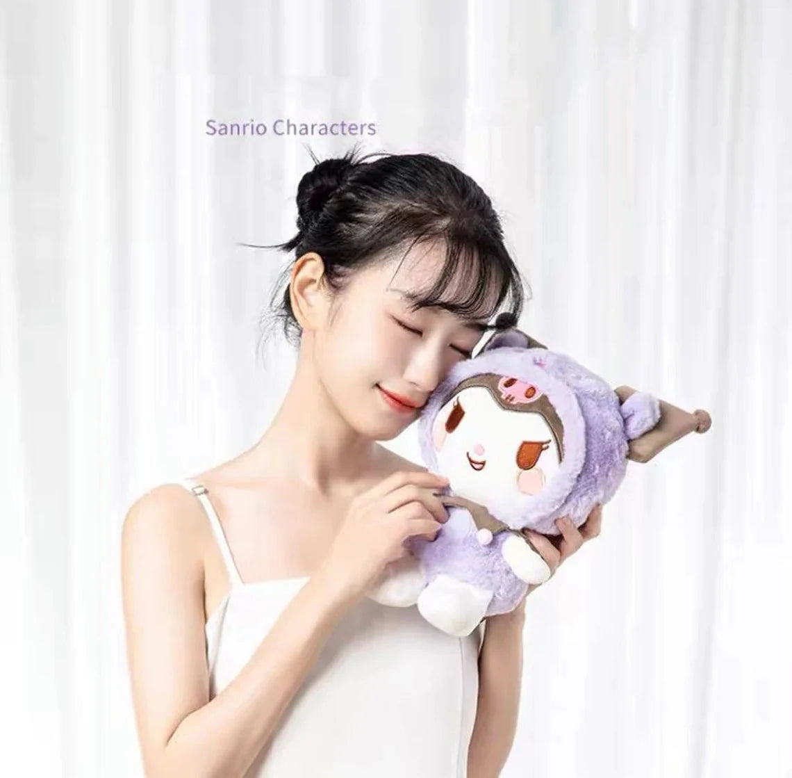 Sanrio Hello Kitty My Melody Kuromi Cinnamoroll Pochacco Cross Dressing Big Plush Doll KawaiiGiftLand