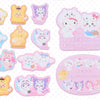 Japan ChiiKawa X Sanrio Series 4 | ChiiKawa Hachiware Usagi Momonga Crab Crossover Sanrio Characters Costume Cute Icon Stickers - Kawaii items Room Decoration