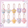 Japan ChiiKawa X Sanrio Series 4 | ChiiKawa Hachiware Usagi Momonga Crab Crossover Sanrio Characters Costume Cute Plush Plastic Mini Figure Keychain Mystery Blind Box - Kawaii items Room Decoration